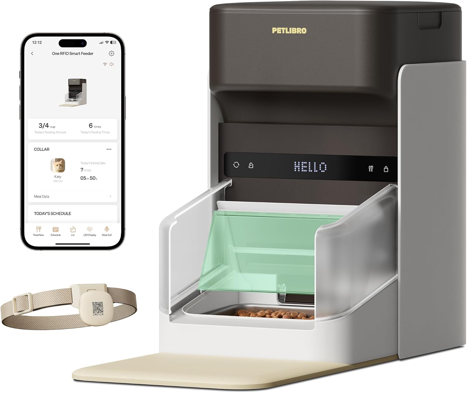 PETLIBRO WiFi Automatic Pet Feeder with smartphone app control